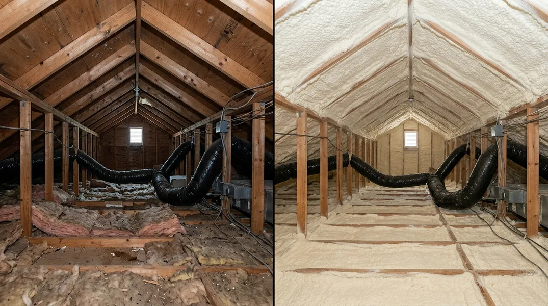 Result spray foam insulation in Savannah - Savannah Spray Foam Insulation